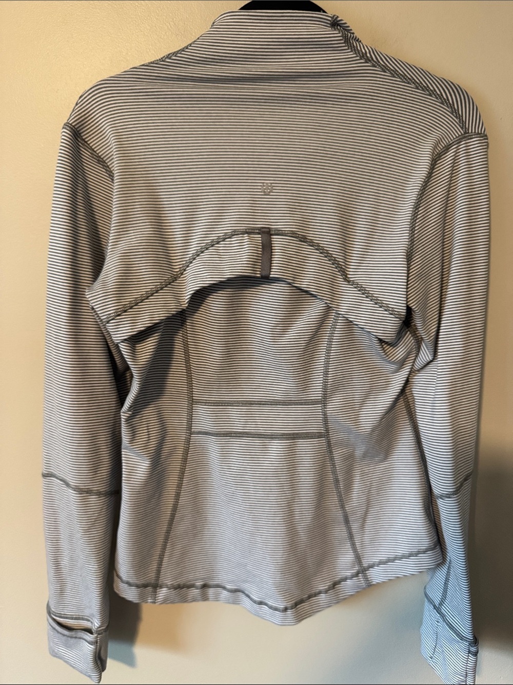 Lululemon Define Jacket Tonka Stripe Heathered Slate White - Picture 9 of 10